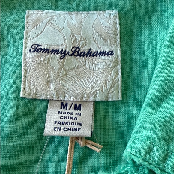 NWT Two Palms Raw Edge Jacket in Aqua Aloha size: M - Picture 3 of 7